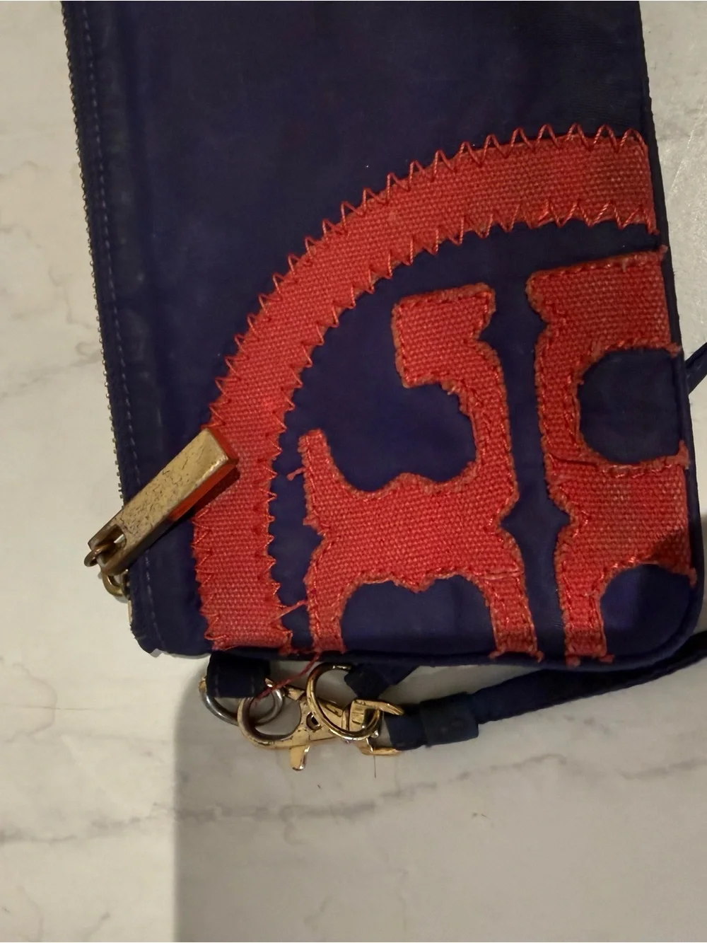 Tory Burch sleek navy